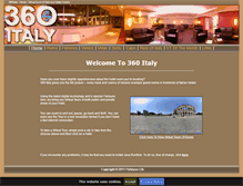 Tablet Screenshot of 360italy.com